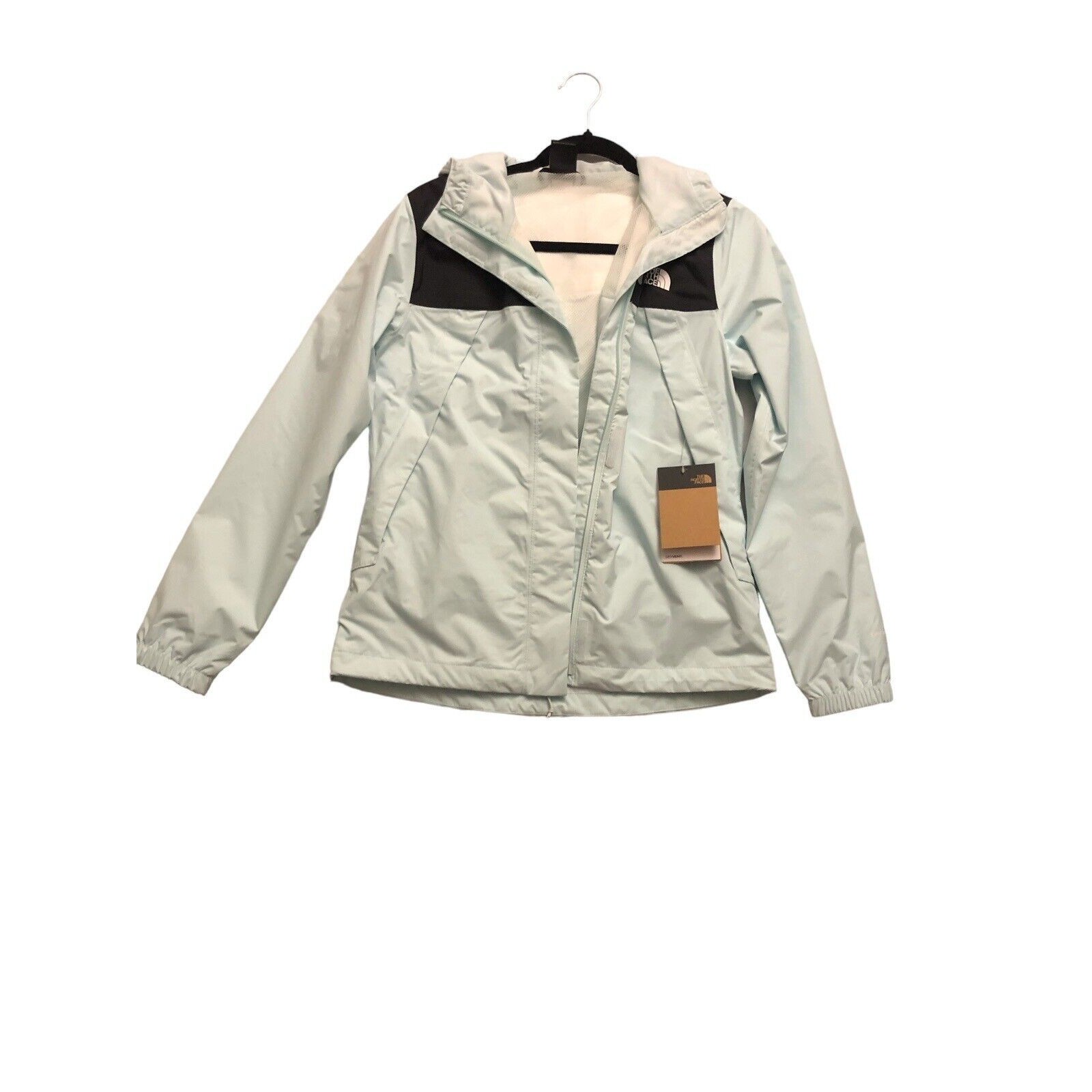 The North Face Antora Jacket Sky Light Blue Water Repellent Size Xs New W/Tag